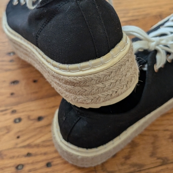 H&M Canvas Platform Espadrille Sneakers - Picture 4 of 6